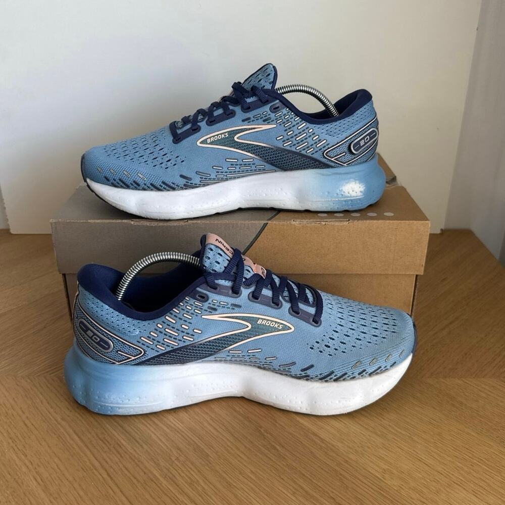 Brooks Glycerin 20 ‘Blissful Blue’ Women Running Sneakers- SZ 9.5 - Picture 9 of 12